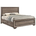 thumbnail image 3 of Kauffman Wood Eastern King Storage Panel Bed Washed Taupe, 3 of 9