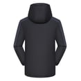 thumbnail image 3 of Yusimy Men's Trench Coat Double Breasted Slim Fit Mid-Length Pure Color Wool Blend Classic Versatile Overcoat, 3 of 3
