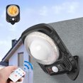 thumbnail image 1 of Dvkptbk Solar Street Light, Ip65 Outdoor Solar Powered Lights Dusk to with Motion Sensor LED Security Flo-Od Light for Parking Lot, Remote Control Solar Light Home Essentials, 1 of 9