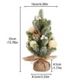thumbnail image 4 of Boovnll Mini Christmas Tree, 14" Realistic Artificial Berries Pinecones Small Xmas Tree Ornaments & Presents Christmas Tree for Holiday Tabletop, Centerpieces, Party Decor, Christmas Decorations, 4 of 7