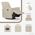 thumbnail image 3 of Evolur Raleigh Basic Glider |Recliner| Rocker, 3 of 5