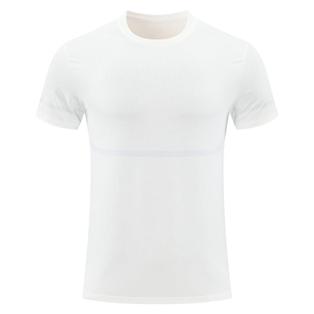 asjyhkr Mens Compression Shirts Short Sleeve Quick Drying Gym Athletic Base Layer Sport Undershirts