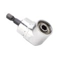 thumbnail image 1 of Right Angle Drill Bit Adapter, Power Screwdriver Drill Attachment  Vanadium Alloy Steel Long Service Life  for Drive Chuck, 1 of 8