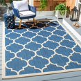 thumbnail image 2 of Safavieh Courtyard Navy Indoor Outdoor Rug - 9' x 12', 2 of 4