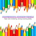 thumbnail image 4 of Uxcell 4H Drawing Pencils for Sketching, 12PCS Sketch Pencils for Drawing Art Pencils Graphite Wood Pre-sharpened for Drawing Sketching Artist, Hexagonal, Black Refill, Green/Black Pole, 4 of 6