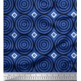 thumbnail image 1 of Soimoi Cotton Duck Fabric Diamond & Circle Block Fabric Prints by Yard 56 Inch Wide, 1 of 2