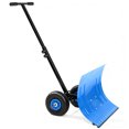 thumbnail image 1 of CazToi 29" Wheeled Snow Shovel Heavy Duty Wide Pusher with Adjustable Handle for Driveway Pavement, 1 of 8