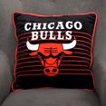thumbnail image 4 of NBA Chicago Bulls Pillow Cushion, 18” x 18”, 4 of 5