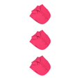 thumbnail image 1 of QualitChoice Simple Design Solid Color False Collar Formal Fashion Chiffon Fake Half Shirt Decorative Detachable Lapel Clothing Decor Rose Red Point 3PCS, 1 of 6