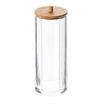 thumbnail image 2 of Bovemsi Clearance Transparent Acrylic Cotton Ball Pad Container, Used for Cotton Swabs, 2 of 2