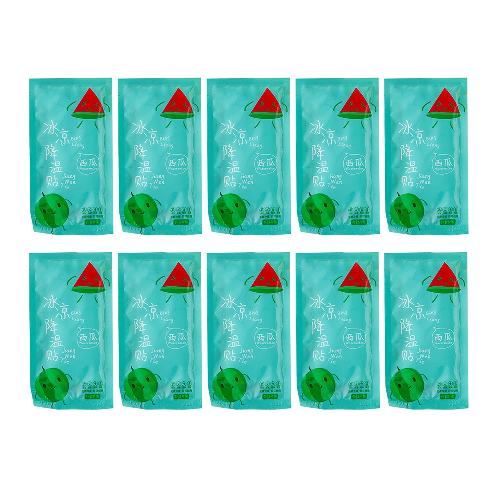 Cooling Patches, 20 Sheets Quick Cooling Gel Sheets Fever Cooling Gel Patches Rapid Cooling Portable Cooling Soft Gel Sheets Fever Reducer Cooling Pads For Fever Summer Travel