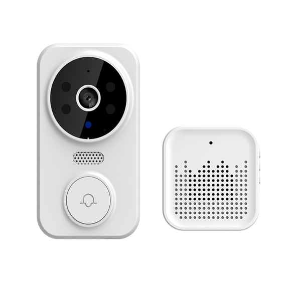 Tuya Smart Home Door Bell Outdoor Wireless Doorbell Camera Chime Two-way Talk Intercom Night Vision