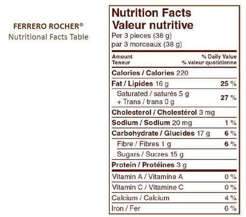 FERRERO ROCHER Fine Hazelnut Chocolate Gift Box, 16 Individually Wrapped Chocolates