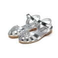 thumbnail image 1 of Chaussures Fille Princess Enfant Danse Fête Robe Sandales Plates Chaussures d'Été, 1 of 5