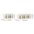 thumbnail image 3 of TopLLC Multifunctional Wall-mounted Kitchen Seasoning Box For Horizontal And Vertical Use Transparent Drawer With Spoon Sealed Seasoning Box kitchen seasoning jar, 3 of 9