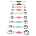 thumbnail image 1 of Suncoda Double End Measuring Spoon, Magnetic Measuring Spoons Set Double-Headed Kitchen Spoon Stackable Teaspoon for Measuring Dry&Liquid Ingredients, 1 of 2