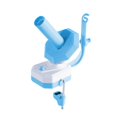 thumbnail image 2 of Birdeem Yarn Ball Winder, Electric Yarn Ball Winder Stepless Speed, Capacity Automatic Winder for Crocheting Knitting, Adjustable Strong Spring Tension Yarn Cake Spinner Roller Swift (Blue), 2 of 9