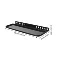 thumbnail image 2 of OULII Plateau Chevalet Pliable en Plastique Noir 1 Paquet pour Contenir des Fournitures de Peinture, 2 of 8