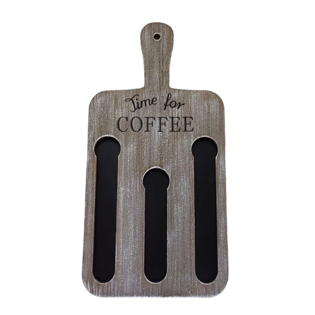 Iodue Food Storage Cups Holder Cup Coffee Pods Storage Organizer Stand Wooden Coffee Pod Wall Holder Rectangular Coffee Pod Storage Stand With Handle Coffee Pod Rack