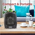 thumbnail image 2 of BLACK+DECKER Portable Space Heater, Room Space Heater with Carry Handle for Easy Transport, 2 of 7