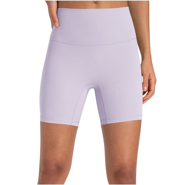 Yuyuzo Yoga Biker Shorts Womens High Waisted Belly Control Shapewear Workout Running Compression Shorts