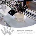 thumbnail image 3 of 5pcs Timing Belt Fixing Piece 3D Printer Timing Belt Aluminum Gear Clamp Mount Block, 3 of 8