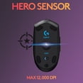 thumbnail image 2 of Logitech G305 Wireless Gaming Mouse, 12,000 DPI, Lightweight, 6 Programmable Buttons, Black, 2 of 7