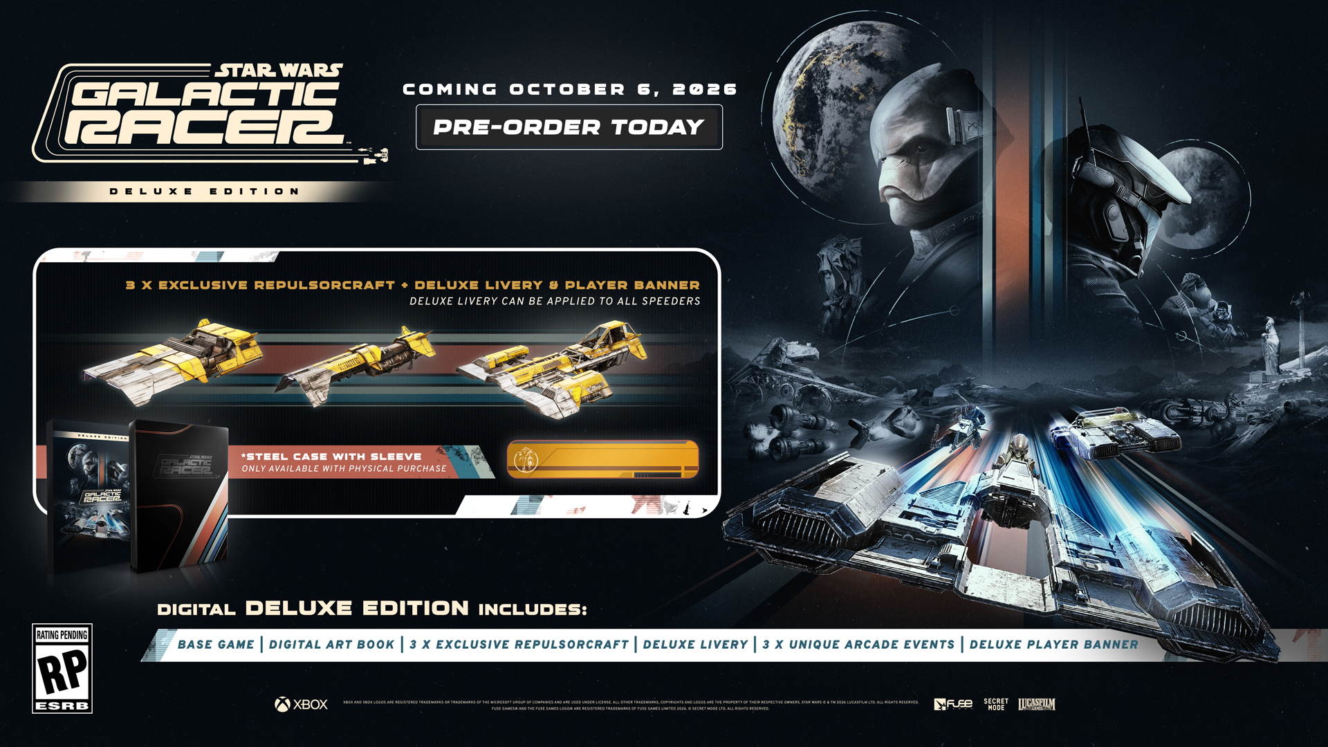 Jeu vidéo Star Wars: Galactic Racer Deluxe Edition pour (Xbox Series X)