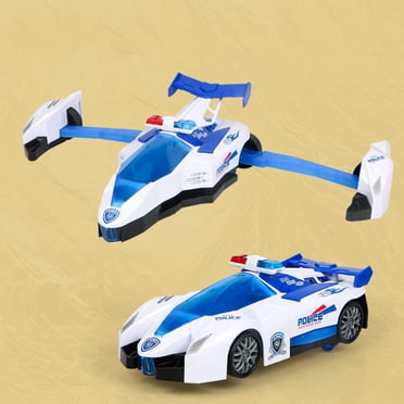 Jouets pour Enfants à Moins de 5 $ Fufafayo Voiture de Police à Déformation Universelle - Jouet Voiture de Police Jouets Électriques, Jouets Voiture de Police Garçons Enfants Prezzie avec Lumière Son Garçons Âges 5-7