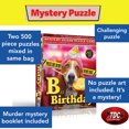 thumbnail image 2 of TDC Games Alphabet Mystery Puzzle - B Is For Birthday - 2 Puzzles - 500 pc, 2 of 10