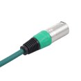 thumbnail image 3 of Tignapoo 1M Green DMX512 XLR Microphone Cable, High-Quality Cannon Connector for Audio Equipment, Single Pack, 3 of 6