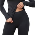 thumbnail image 4 of Charmo Womens Basic Thermal Underwear Sets Long Johns Layer Tops & Bottom Pajama Fall Winter, 4 of 7