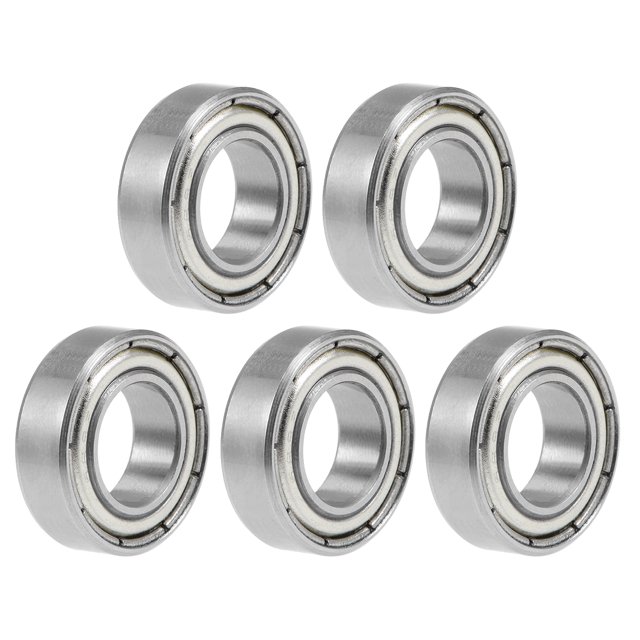 Unique Bargains 689ZZ Roulement à Billes Rainure Profonde 9x17x5mm Double Protection Chrome 5 Pcs