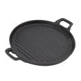 thumbnail image 1 of Round Cast Iron Frying Pan,Cast Iron Griddle Reversible Cast Iron Grill Cast Iron Griddle Unmatched Quality, 1 of 8
