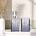 thumbnail image 4 of Bath Deals!Bathroom Accessories Set Complete,Boho Bath Ensemble Decorative Countertop and Housewarming Gift,6 Piece Bathroom Accessory Set with Soap Dispenser Pump Toothbrush Tumbler and Soap Dish, 4 of 8
