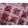 thumbnail image 4 of oneOone Silk Tabby Fabric Check Kasuri Print Fabric By Yard 42 Inch Wide, 4 of 4