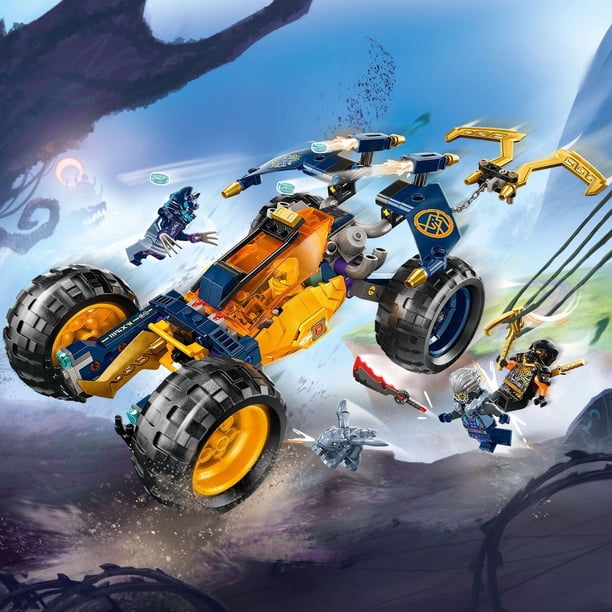 LEGO NINJAGO Arin's Ninja Off-Road Buggy Car Toy with 4
