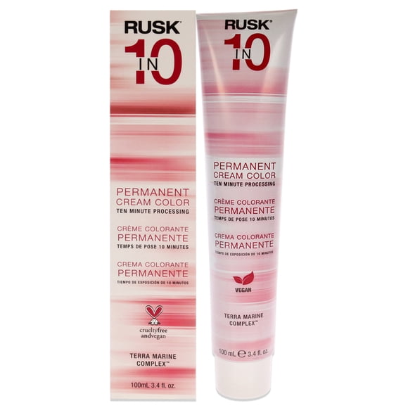 Permanent Cream Color In10 - 3N Dark Natural Brown by Rusk for Unisex - 3.4 oz Hair Color