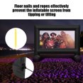 thumbnail image 4 of Costway 20FT Inflatable Movie Projector Screen Projection Outdoor Home Theater W/ Blower, 4 of 10