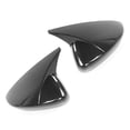 thumbnail image 4 of Rearview Mirror Cover, Pair ABS Horn Style Side Mirror  Housing Protector Cover Fit For 3 Axela 2020, 4 of 8