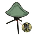 thumbnail image 3 of Folding Stool Portable Beach Tripod Seat Chair Outdoor Camping Picnic Slacker, 3 of 4