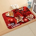 thumbnail image 1 of EGNMCR Outdoor Rug Bathroom Rugs Rugs for Living Room 1pc Merry Christmas Welcome Doormats Indoor Home Carpets Decor 40x60CM The carpet, 1 of 3