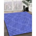 thumbnail image 3 of Ahgly Tapis Rectangulaire Lavable en Machine Intérieur Transitionnel Bleu Ciel, 2 Pieds x 4 Pieds, 3 of 7
