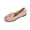 Pink, variant on LOVZFMLL Women's Penny Loafers Slip On Flat Shoes for Business Casual Work Comfortable Dress Flats Round Toe Bow Knot Black 9.5