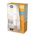 thumbnail image 2 of Great Value 60W A19 Soft White LED bulbs 4-pack, 2 of 3