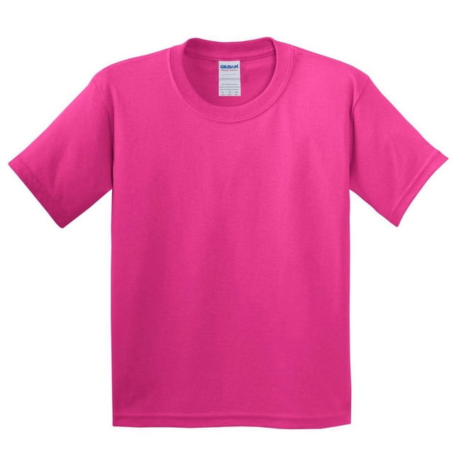 Gildan T-Shirt en Coton Épais pour Enfants (Lot de 2)