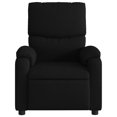 thumbnail image 5 of vidaXL Massage Recliner Chair Black Fabric, 5 of 5