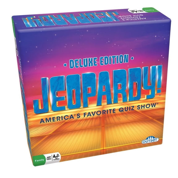 Outset Media Jeopardy! Deluxe Edition America's Favourite Quiz Show