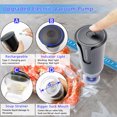 thumbnail image 2 of Sous Vide Cooking Bags - Set of 20 Reusable Vacuum Seal Bags with Air Valve for Joule and Anova Cookers | Freezer Safe Vacuum Food Storage Bags with Upgraded Electric Pump Included, 2 of 6