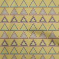 thumbnail image 1 of oneOone Silk Tabby Yellow Fabric Geometric Sewing Craft Projects Fabric Prints By Yard 42 Inch Wide, 1 of 4